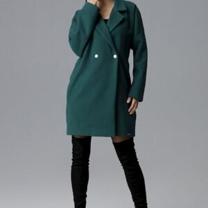 Płaszcz Damski Model M625 Green - Figl
