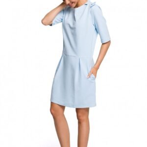 Sukienka Model MOE422 Sky Blue - Moe