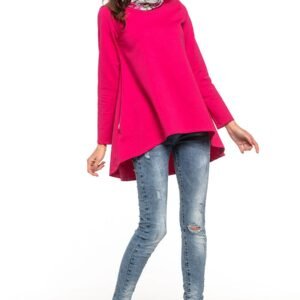 Tunika Model T277/1 Fuksja/Flowers - Tessita