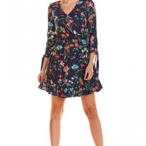 Sukienka Model M195 Flowers Navy - Infinite You