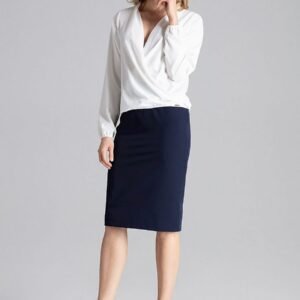 Bluzka Model M659 Ecru - Figl