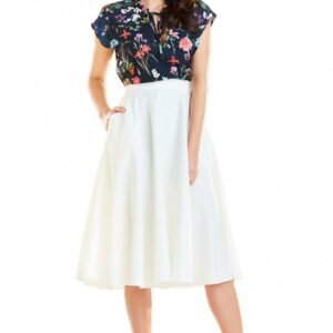 Spódnica Model A256 Ecru - awama