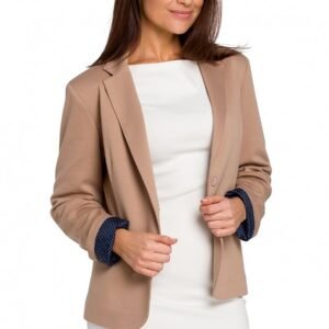 Żakiet Model S154 Beige - Stylove