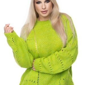 Sweter Damski Model 30059 Limonka - PeeKaBoo