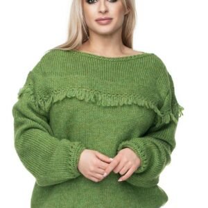 Sweter Damski Model 30062 Green - PeeKaBoo