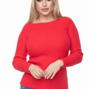 Sweter Damski Model 70021 Coral - PeeKaBoo