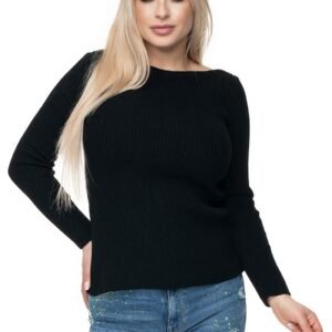 Sweter Damski Model 70021 Black - PeeKaBoo
