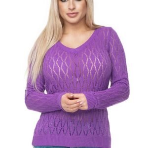 Sweter Damski Model 70018 Violet - PeeKaBoo