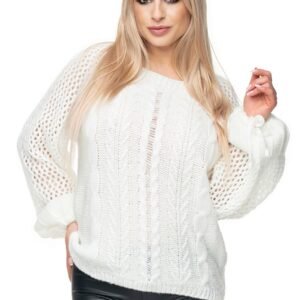 Sweter Damski Model 30061 Cream - PeeKaBoo