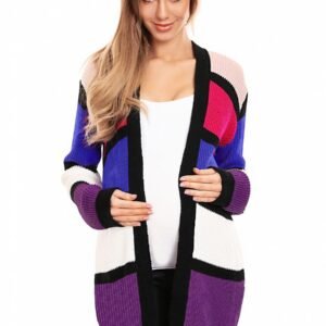 Sweter Kardigan Model 40021 Violet - PeeKaBoo
