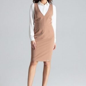 Sukienka Model L039 Brown - Lenitif