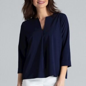 Bluzka Model L035 Navy - Lenitif
