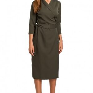 Sukienka Model S175 Khaki - Stylove