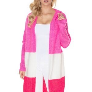 Sweter Kardigan Model 30069 Pink/Fuksja - PeeKaBoo