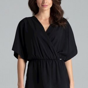Bluzka Model L063 Black - Lenitif