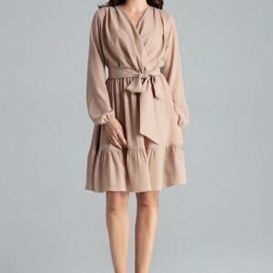 Sukienka Model L053 Beige - Lenitif