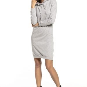 Sukienka Model T293/4 Light Grey/Flowers - Tessita