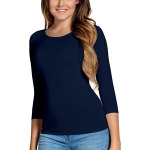 Bluzka Model Manati 3/4 Navy - Babell