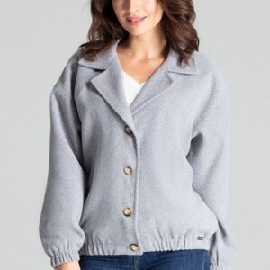 Kurtka Damska Model L075 Grey - Lenitif