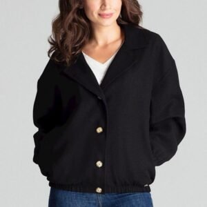 Kurtka Damska Model L075 Black - Lenitif