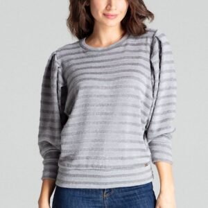 Bluzka Model L069 Grey - Lenitif