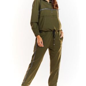 Spodnie Dresowe Model M231 Khaki - Infinite You