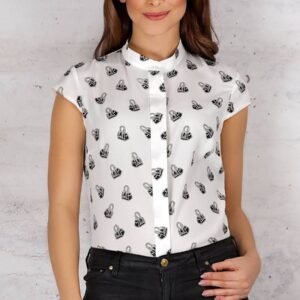 Koszula Damska Model M061 Torebki Ecru - Infinite You