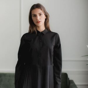 Bluzka Model L089 Black - Lenitif