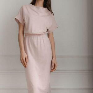 Sukienka Model L087 Pink - Lenitif