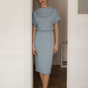 Sukienka Model L087 Blue - Lenitif