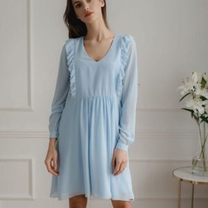 Sukienka Model L083 Blue - Lenitif