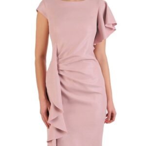 Sukienka Model Nadia Dirty Pink - Jersa