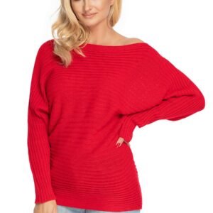 Sweter Damski Model 70036 Red - PeeKaBoo