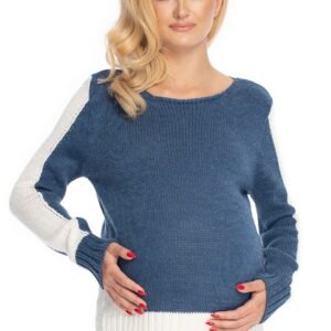 Sweter Damski Model 70038 Jeans - PeeKaBoo