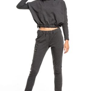 Spodnie Damskie Model T330/3 Dark Grey - Tessita