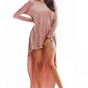 Sukienka Model A379 Pink Welur - awama