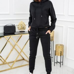 Spodnie Dres Damski Model Copacabana WJ8788 Black - Vittoria Ventini