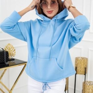 Bluza Damska Model Noemi WJ8890 Baby Blue - Vittoria Ventini