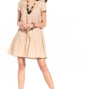 Sukienka Model T337/5 Cappuccino - Tessita