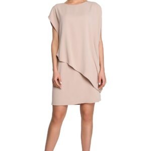 Sukienka Model S262 Beige - Stylove