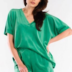 Szorty Damskie Model A418 Green - awama
