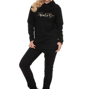 Spodnie Dres Damski Model 0196 Black - PeeKaBoo