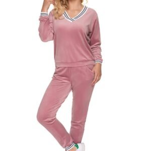 Spodnie Dres Damski Model 0194 Pink - PeeKaBoo