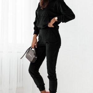 Spodnie Komplet Model Louis D20 Black - IVON