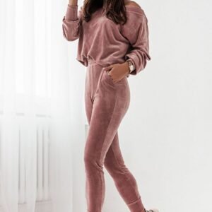 Spodnie Komplet Model Kanava D19 Pink - IVON