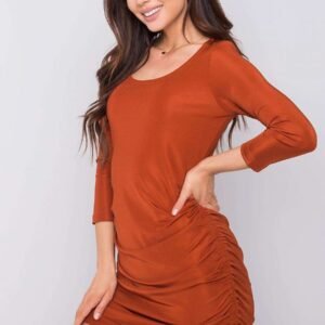 Sukienka Model TW-SK-BL-003.91 Dark Orange - Och Bella