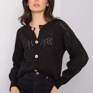 Sweter Kardigan Model TW-SW-BI-591.60 Black - Och Bella