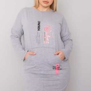 Sukienka Model RV-SK-7178.44 Grey - Relevance