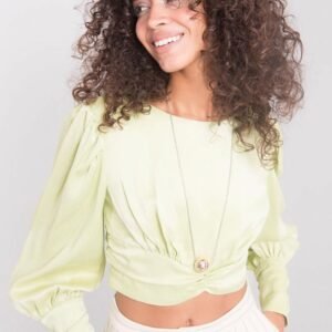 Bluzka Model 15578 Limonka - By Sally Fashion