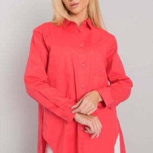 Koszula Damska Model EM-KS-001.46 Coral - Ex Moda